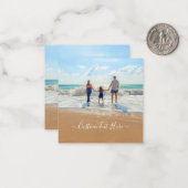 Benutzerdefiniertes Foto und Text - Ihr eigenes De Mitteilungskarte (Vorderseite/Rückseite Beispiel)