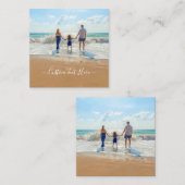 Benutzerdefiniertes Foto und Text - Ihr eigenes De Mitteilungskarte (Vorne/Hinten)