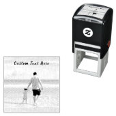 Benutzerdefiniertes Foto und Text - Ihr eigenes De Permastempel (Beispiel)