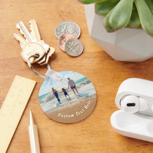 Benutzerdefiniertes Foto und Text - Ihr eigenes De Schlüsselanhänger (Schreibtisch)