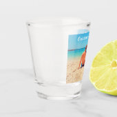 Benutzerdefiniertes Foto und Text - Ihr eigenes De Schnapsglas (Links)