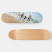 Benutzerdefiniertes Foto und Text - Ihr eigenes De Skateboard (Horizontal)