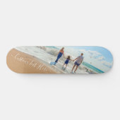 Benutzerdefiniertes Foto und Text - Ihr eigenes De Skateboard (Horizontal)