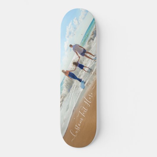 Benutzerdefiniertes Foto und Text - Ihr eigenes De Skateboard (Vorderseite)