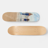 Benutzerdefiniertes Foto und Text - Ihr eigenes De Skateboard (Horizontal)