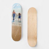 Benutzerdefiniertes Foto und Text - Ihr eigenes De Skateboard (Vorderseite)