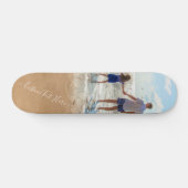 Benutzerdefiniertes Foto und Text - Ihr eigenes De Skateboard (Horizontal)