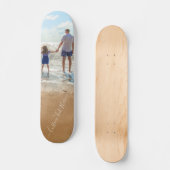 Benutzerdefiniertes Foto und Text - Ihr eigenes De Skateboard (Vorderseite)