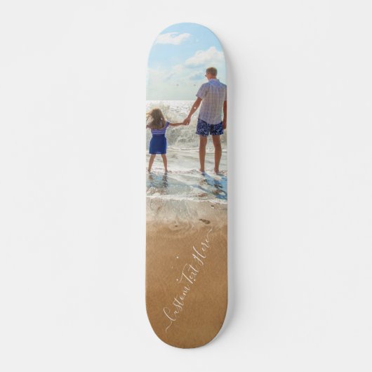Benutzerdefiniertes Foto und Text - Ihr eigenes De Skateboard (Vorne)