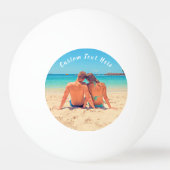 Benutzerdefiniertes Foto und Text - Ihr eigenes De Tischtennisball (Rückseite)