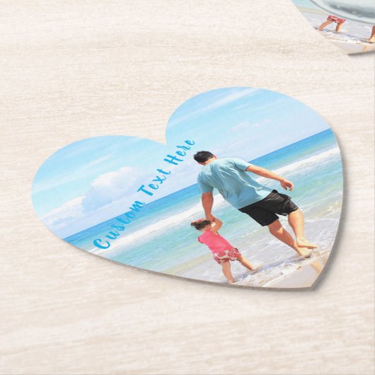 Benutzerdefiniertes Foto und Text - Ihr eigenes De Untersetzer (angewinkelt)