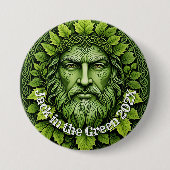 Benutzerdefiniertes Foto und Text Jack in the gree Button (Vorderseite)