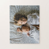 Benutzerdefiniertes Foto und Text Kleiner Bruder G Puzzle (Vertikal)