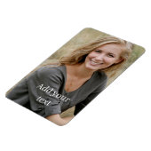 Benutzerdefiniertes Foto und Text Magnet (Linke Seite)