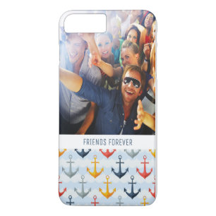 Benutzerdefiniertes Foto- und Text-Marinemuster mi Case-Mate iPhone Hülle