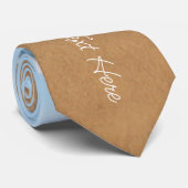 Benutzerdefiniertes Foto und Text-Neck binden Ihr  Krawatte (Gerollt)