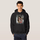 Benutzerdefiniertes Foto und Text oder Name Hoodie (Vorne ganz)