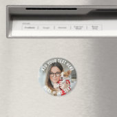 Benutzerdefiniertes Foto und Text oder Name Magnet (In Situ (Geschirrspüler))