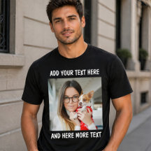 Benutzerdefiniertes Foto und Text oder Name