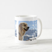 Benutzerdefiniertes Foto und Text Personalisiert B Kaffeetasse (VorderseiteRechts)