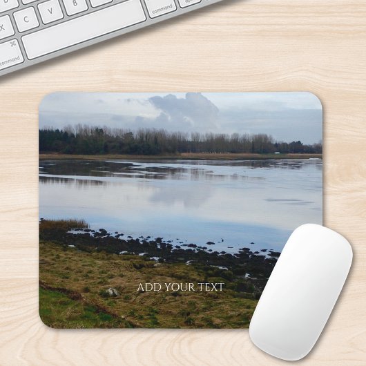 Benutzerdefiniertes Foto und Text personalisierte Mousepad