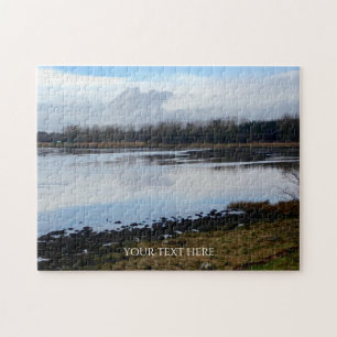 Benutzerdefiniertes Foto und Text Personalisierte Puzzle