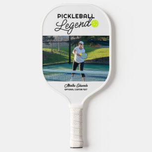 Benutzerdefiniertes Foto und Text-Pickleball-Legen Pickleball Schläger