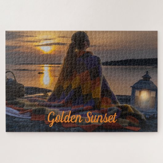 Benutzerdefiniertes Foto und Text Puzzle (Horizontal)