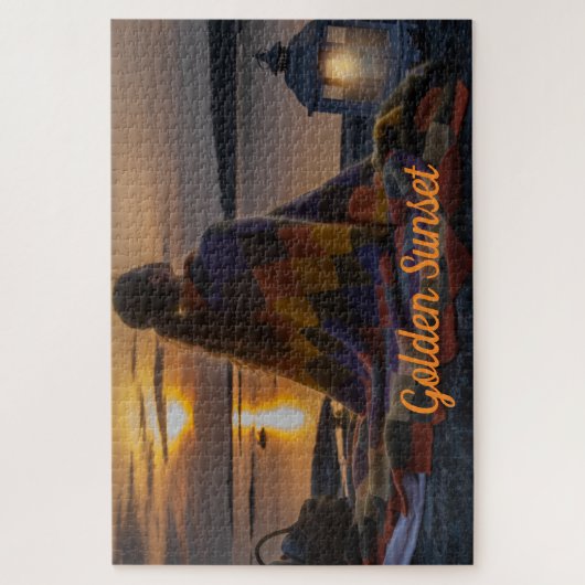 Benutzerdefiniertes Foto und Text Puzzle (Vertikal)