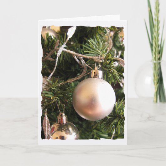 Benutzerdefiniertes Foto und Text Saisonweihnacht Feiertagskarte (Vorderseite)