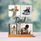 Benutzerdefiniertes Foto und Text - Tag der Person Acrylschild (Neutral)