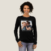 Benutzerdefiniertes Foto und Text Tri-Blend Shirt (Volle Vorderseite)