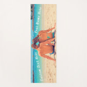 Benutzerdefiniertes Foto und Text-Yoga-Mat für Ihr Yogamatte (Vorderseite)