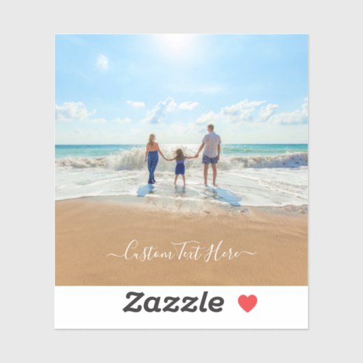 Benutzerdefiniertes Foto und Textaufkleber für Ihr Aufkleber (Blatt)