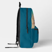 Benutzerdefiniertes Foto- und Textbackpack Bedruckter Rucksack (Links)