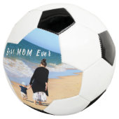 Benutzerdefiniertes Foto und Textdesign - Beste MA Fußball (Dreiviertel)