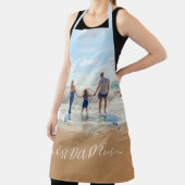 Benutzerdefiniertes Foto und Textdesign - Bester V Schürze (InSitu)