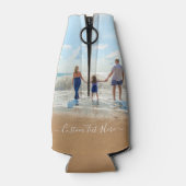 Benutzerdefiniertes Foto und Textflasche Cooler Ih Flaschenkühler (Rückseite)