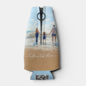 Benutzerdefiniertes Foto und Textflasche Cooler Ih Flaschenkühler (Rückseite)