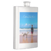 Benutzerdefiniertes Foto und Textflasche mit eigen Flachmann (Rechts)