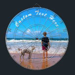 Benutzerdefiniertes Foto- und Textformat mit Ihren Dartscheibe<br><div class="desc">Benutzerdefiniertes Foto- und Textboard - Ihr eigenes Design - Personalisierte Familie / Freunde oder Persönliche Dartboards Geschenk - Foto und Text hinzufügen - Vergrössern und verschieben oder entfernen und hinzufügen / Text mit Anpassungs-Tool ! Wählen Sie Schriftart / Größe / Farbe! Sie können dieses Design auf mehr als 1000 Zazzle-Produkte...</div>