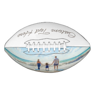 Benutzerdefiniertes Foto und Textfußball - Ihr eig Football