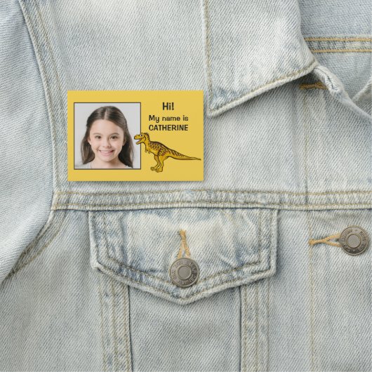 Benutzerdefiniertes Foto- und Textkids-Namensschil Namensschild (Beispiel)