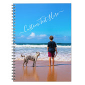 Benutzerdefiniertes Foto und TextNotebook - Ihr ei Notizblock (Vorderseite)