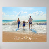 Benutzerdefiniertes Foto- und Textposter mit eigen Poster (Vorne)