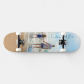 Benutzerdefiniertes Foto- und Textskateboard - Ihr Skateboard (Horizontal)