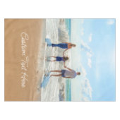 Benutzerdefiniertes Foto und Texttablett - Ihr eig Tischdecke (Vorderseite (Horizontal))