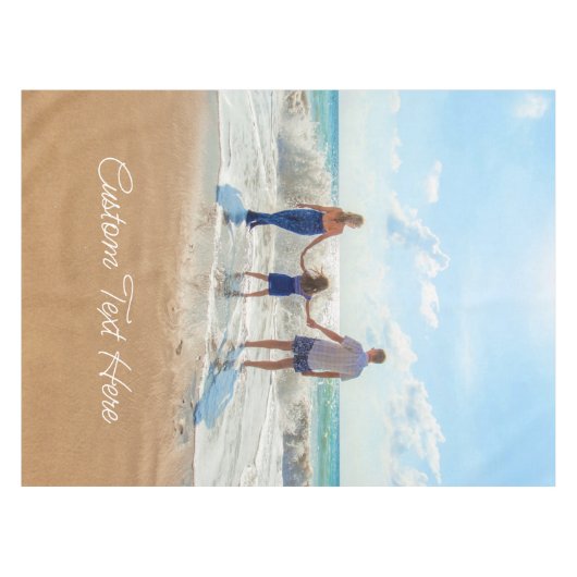 Benutzerdefiniertes Foto und Texttablett - Ihr eig Tischdecke (Vorderseite (Horizontal))