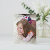 Benutzerdefiniertes Foto Upload | Postkarte (Stehend Vorderseite)