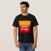 Benutzerdefiniertes Foto Upload T - Shirt - Person (Vorne ganz)